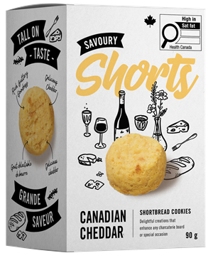cheddar & chive savoury shorts 90g box