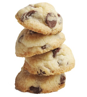 gluten free chocolate chip stack (cropped, 300 pixels wide)